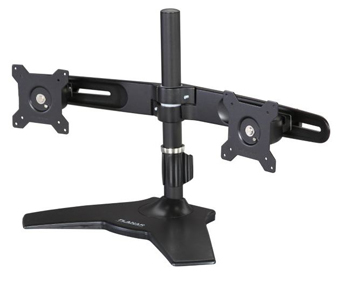 PLANAR, TAA COMPLIANT. SUPPORTS MONITOR BETWEEN 15 AND 24 INCHES AND WEIGHING LESS THAN 17.6 LBS (8 KG) PER ARM.  75MM OR 100MM VESA COMPATIBLE.